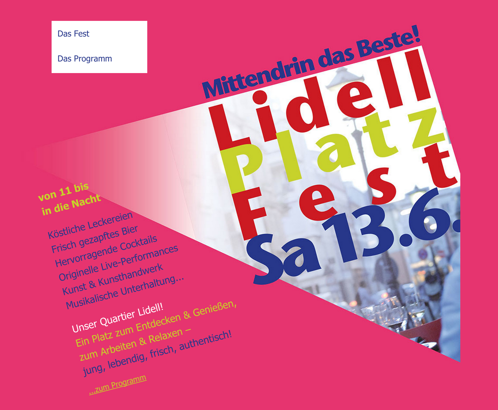 Page d’accueil de Lidellplatz