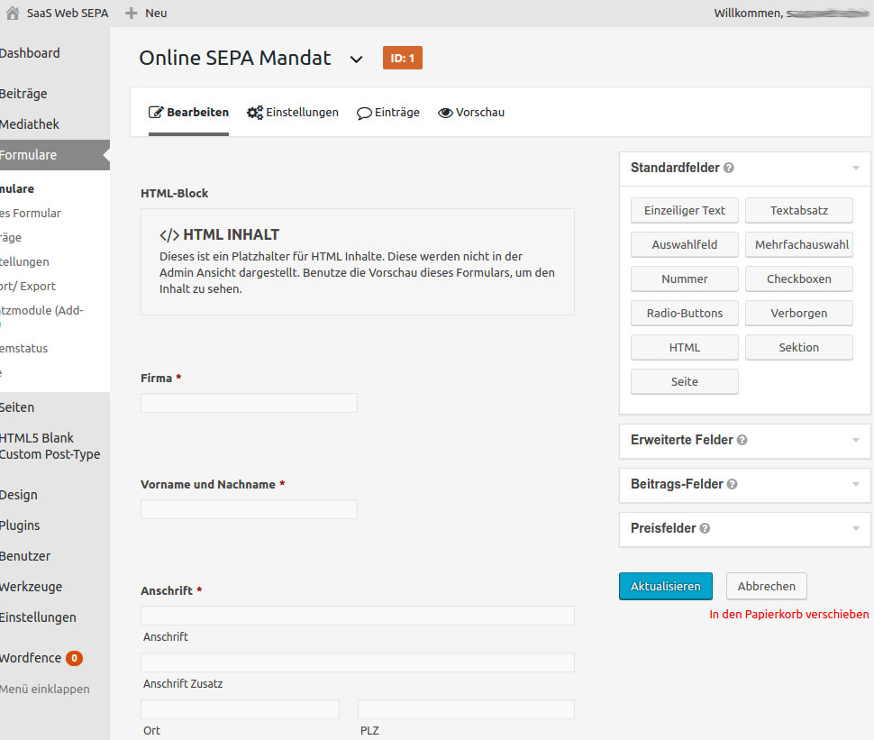 Creating a WordPress Form with Gravity Forms
