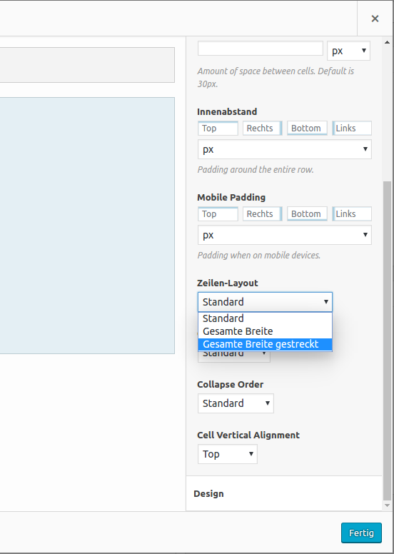 Display Content in Full Screen Width with SiteOrigin